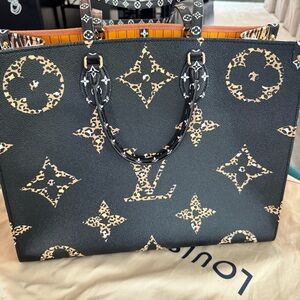 Louis Vuitton Black and Orange Limited Edition Jungle Collection